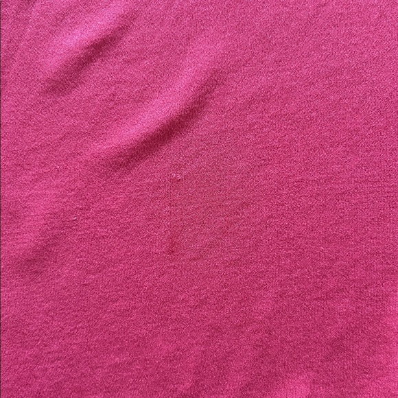 Eileen Fisher 100% silk bright coral sheer long sleeve top size small​ - Picture 6 of 9